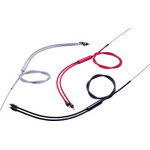 SNAFU SNAFU Astroglide Lower Y Cable Red Housing w/ Black Ferrules