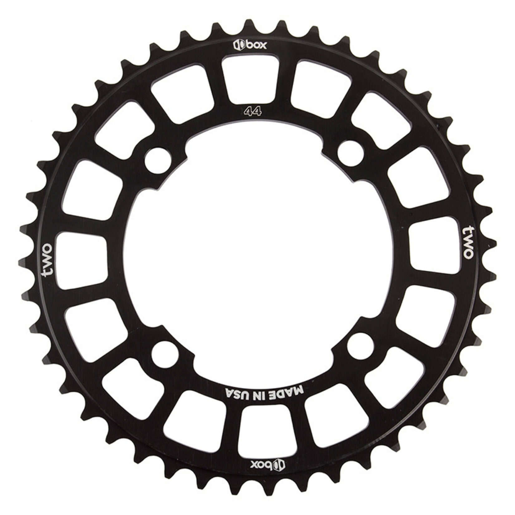 BOX Components BOX Two Cosine Chainring 104mm BCD 44t, Black