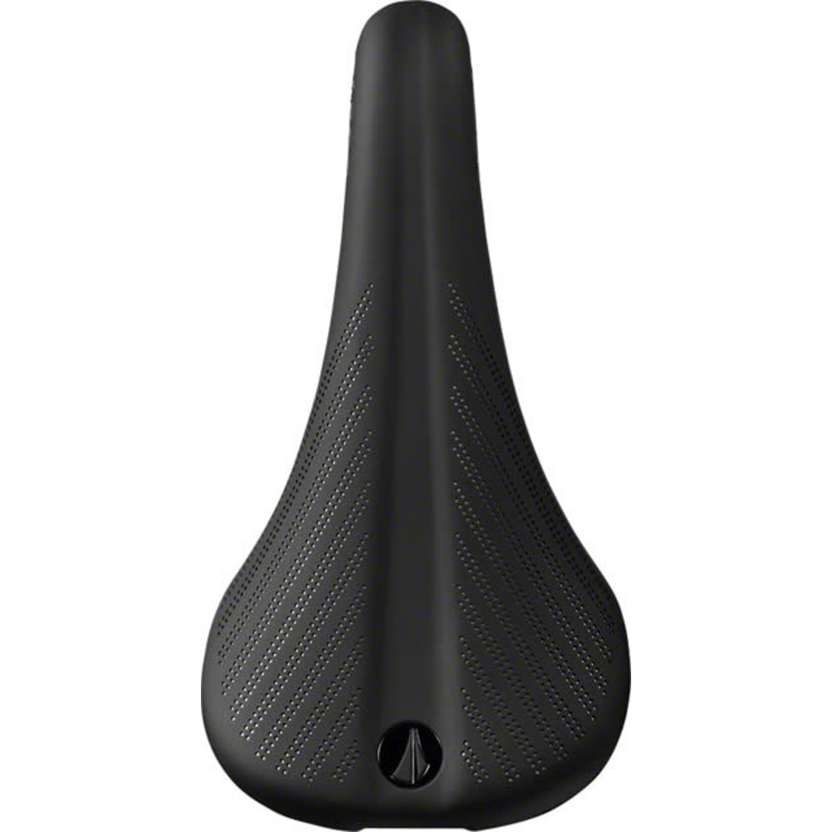 SDG SDG Bel-Air RL 2.0 Saddle: Chromoly Rails, Black Microfiber Top with Silver Perforation, Black Graphics and Painted Rails