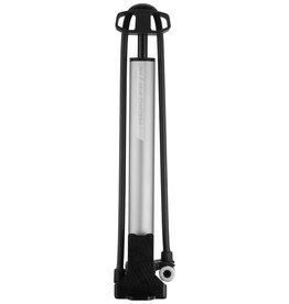 Scott Syncros Micro-Floor pump HV Satin Nickel Grey/Black