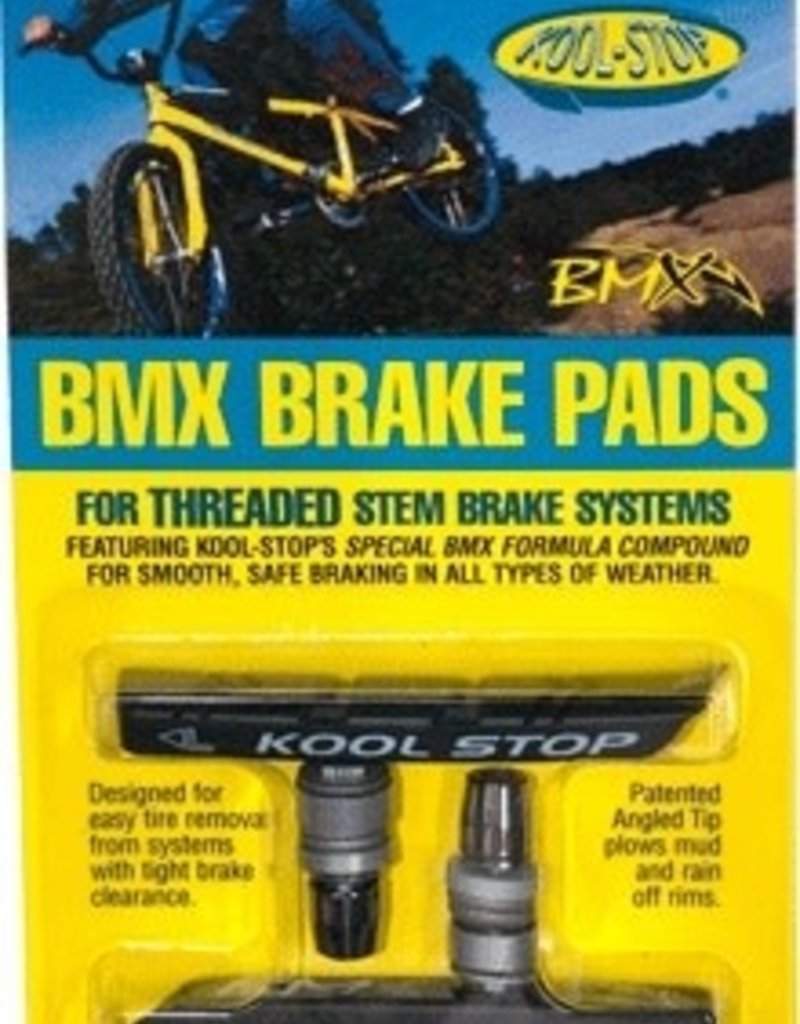 Kool Stop Kool-Stop BMX Threaded Brake Pads Black Compound