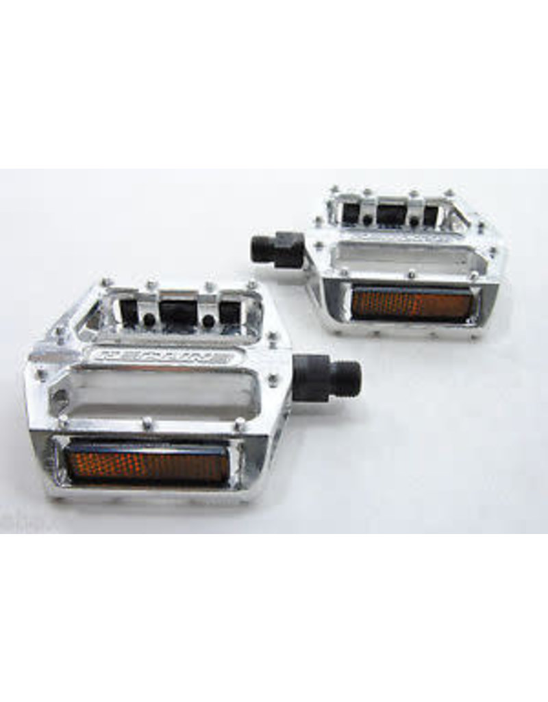 Redline Alloy Platform Pedals Sealed Bearing black BMX 9//16/" 9//16 NEW Sealed