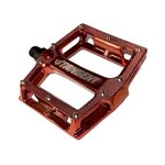 Tangent Tangent Aluminim Platform Pedals Red Chrome