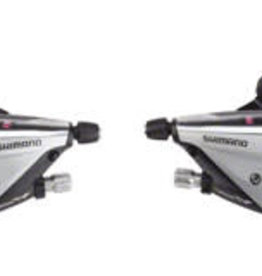 Shimano Shimano ST-EF65-2A 3 x 8-Speed Brake/Shift Lever Set Silver