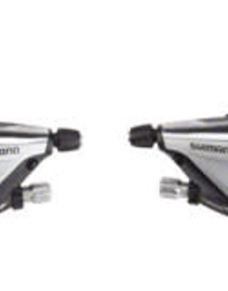 Shimano Shimano ST-EF65-2A 3 x 8-Speed Brake/Shift Lever Set Silver