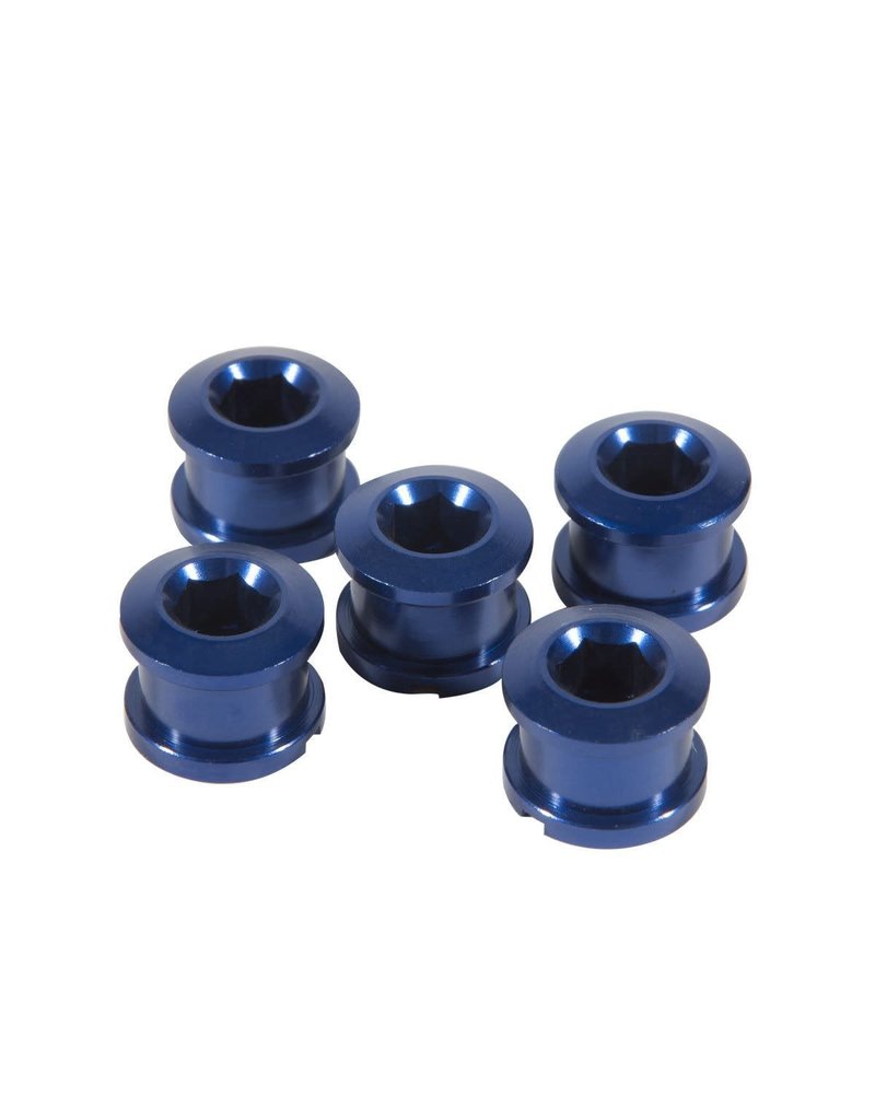 Gold 5-bolts Origin8 Alloy Chainring Bolts Single