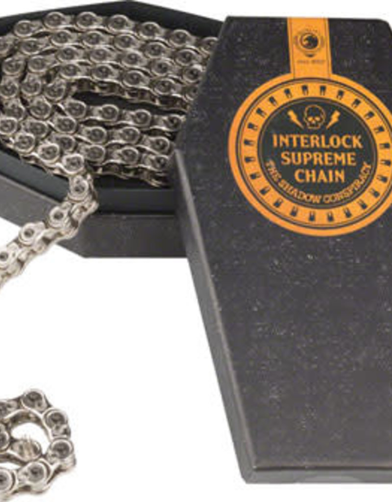 The Shadow Conspiracy The Shadow Conspiracy Interlock Supreme 1/8", 98 Links, Halflink, Silver