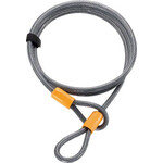 OnGuard Akita Cable: 7'x10mm, Gray/Orange