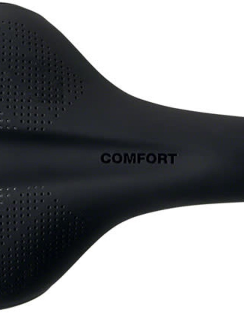 WTB WTB Comfort Saddle - Steel, Black, Wide