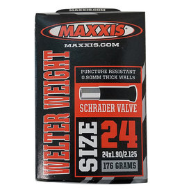 Maxxis 24x1.90-2.125 Maxxis Tube Schrader Valve 32mm .9mil Welterweight