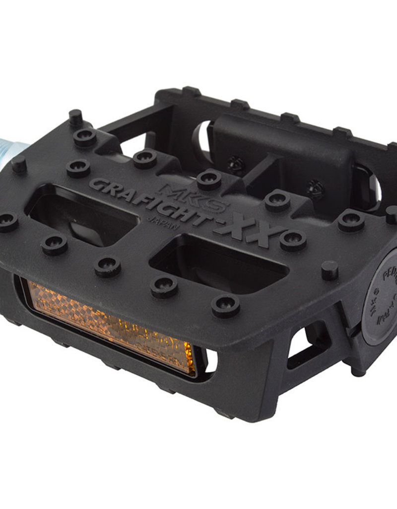 MKS MKS Grafight XX Platform Pedals 9/16 Black