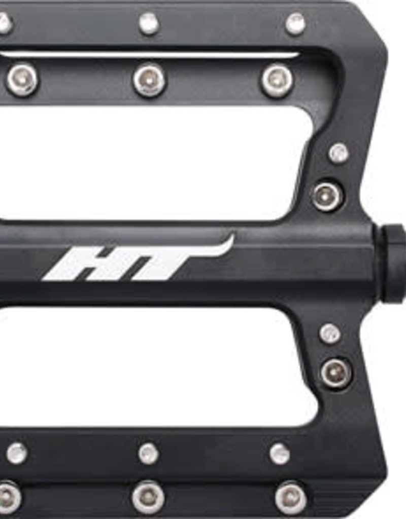 HT Components HT AN14A Nano Pedals - Platform, Aluminum, 9/16", Black