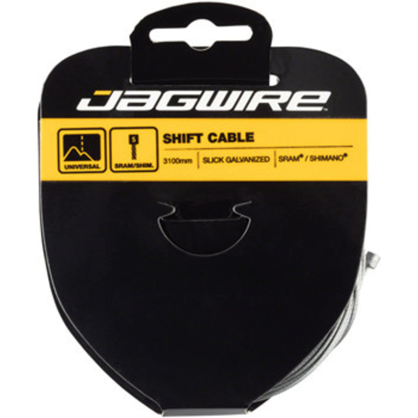 Jagwire Jagwire Sport Derailleur Cable Slick Galvanized 1.1x3100mm SRAM/Shimano Tandem