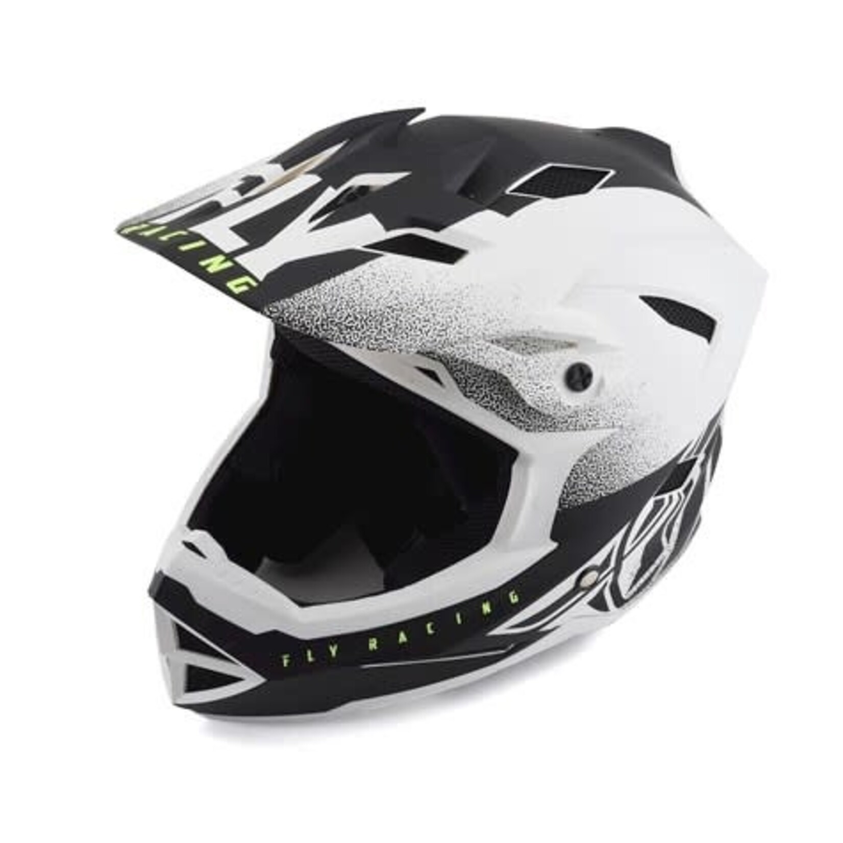 Fly Racing Fly Racing Default Full Face MTB/BMX Helmet, Matte White Black, Large