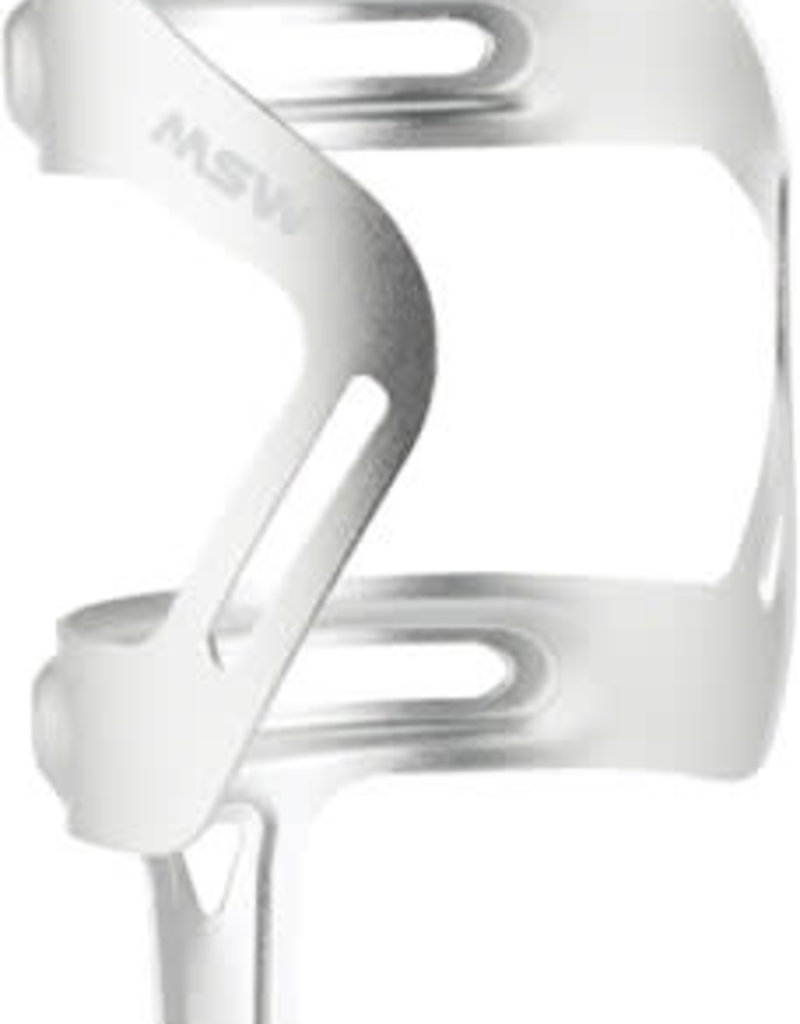 MSW MSW AC-210 All-Around Water Bottle Cage: Silver