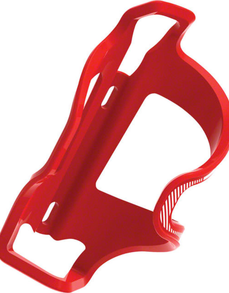 Lezyne Lezyne Flow Cage SideLoader Left Entry, Enhanced Graphics, Red