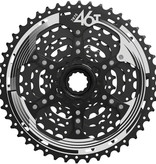 SunRace M993 Cassette - 9 Speed, 11-46t, ED Black, Alloy Spider and Lockring