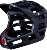 Kali Protectives Kali Protectives Invader Full-Face Helmet - Solid Matte Black, X-Small/Medium