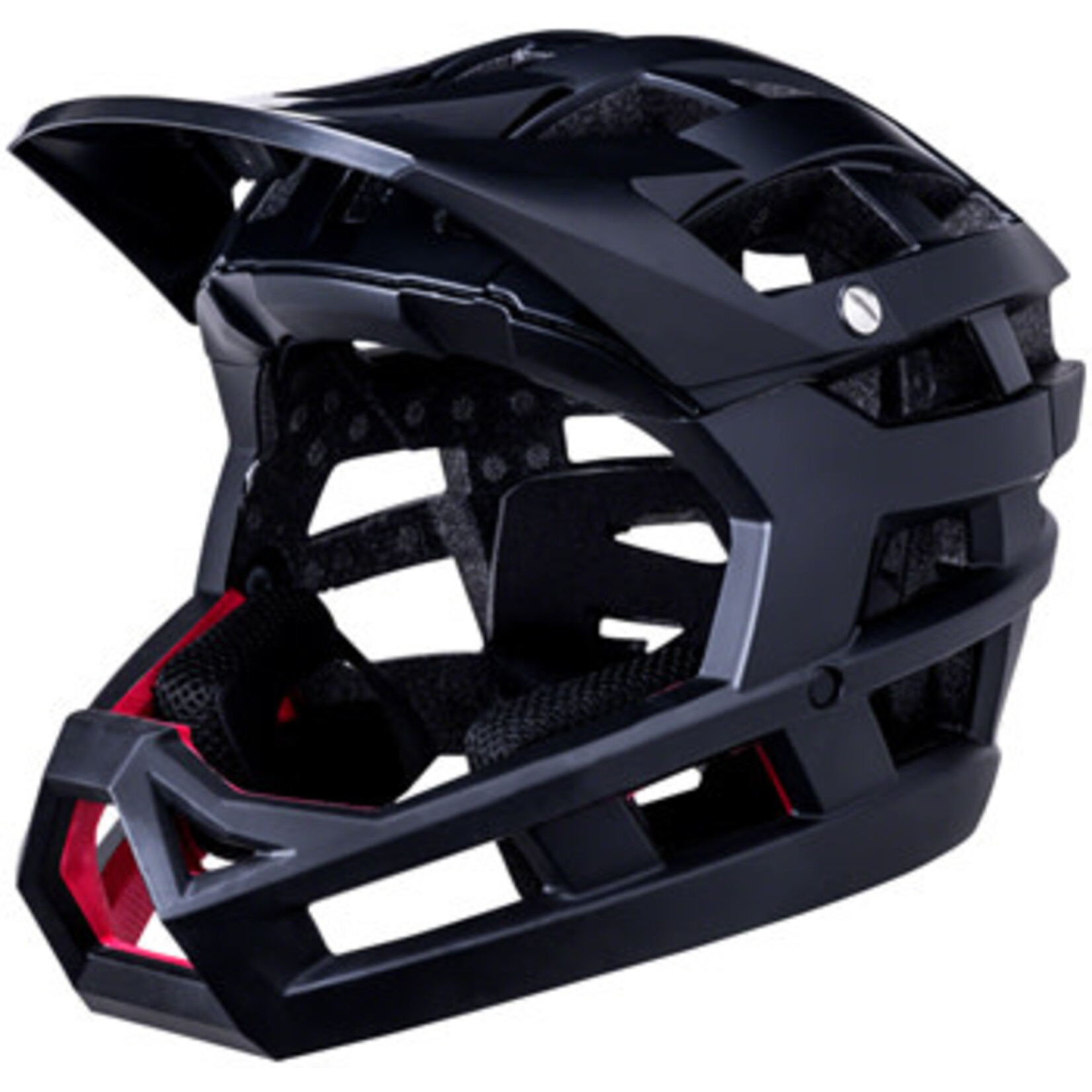 Kali Protectives Kali Protectives Invader Full-Face Helmet - Solid Matte Black, X-Small/Medium