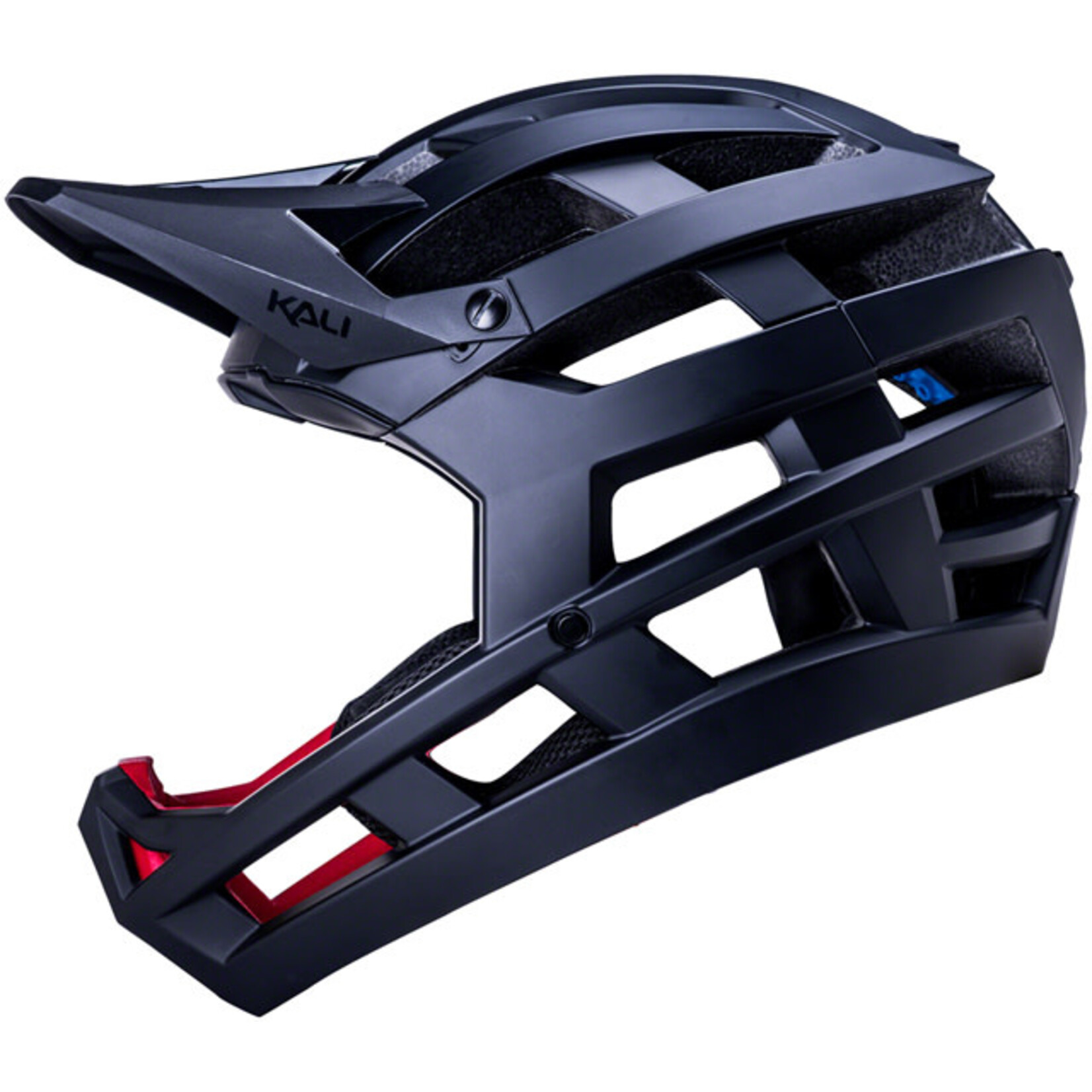 Kali Protectives Kali Protectives Invader Full-Face Helmet - Solid Matte Black, X-Small/Medium