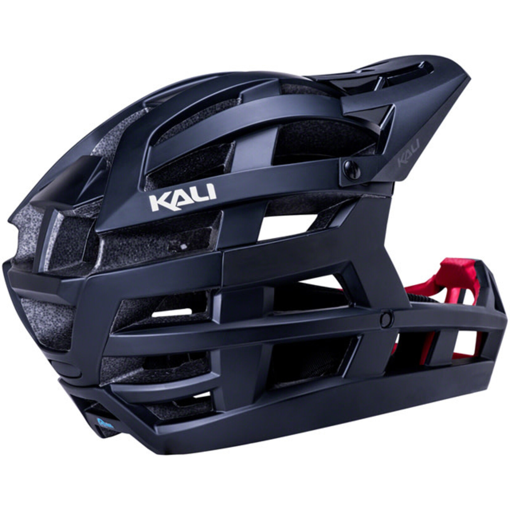 Kali Protectives Kali Protectives Invader Full-Face Helmet - Solid Matte Black, X-Small/Medium