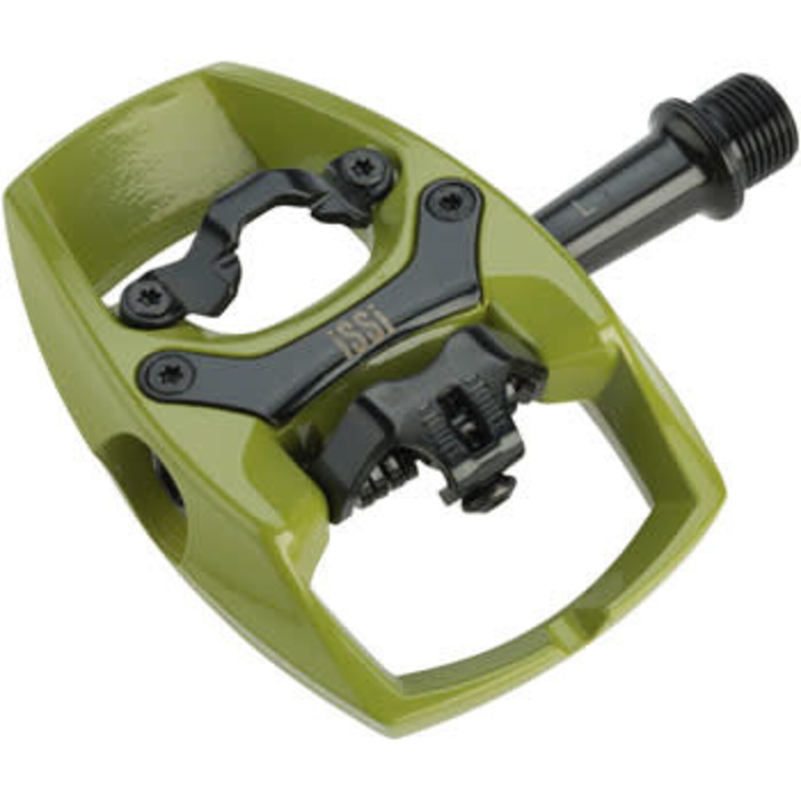 iSSi iSSi Flip II Pedals - Single Side Clipless with Platform, Aluminum, 9/16"