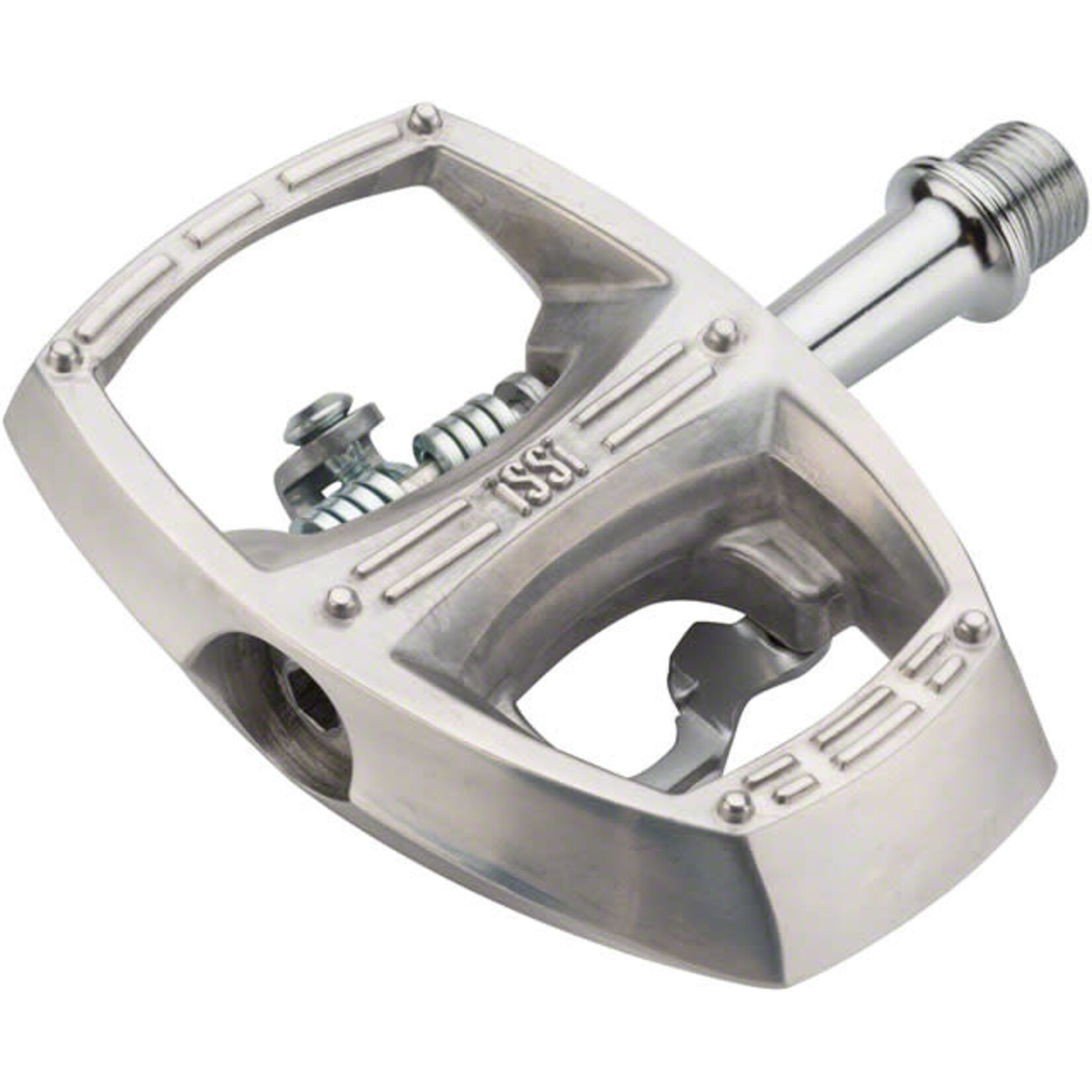 iSSi iSSi Flip II Pedals - Single Side Clipless with Platform, Aluminum, 9/16"