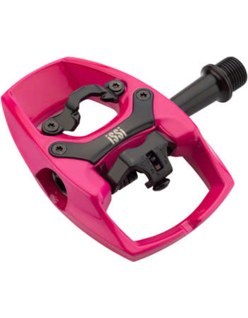 iSSi iSSi Flip II Pedals - Single Side Clipless with Platform, Aluminum, 9/16"