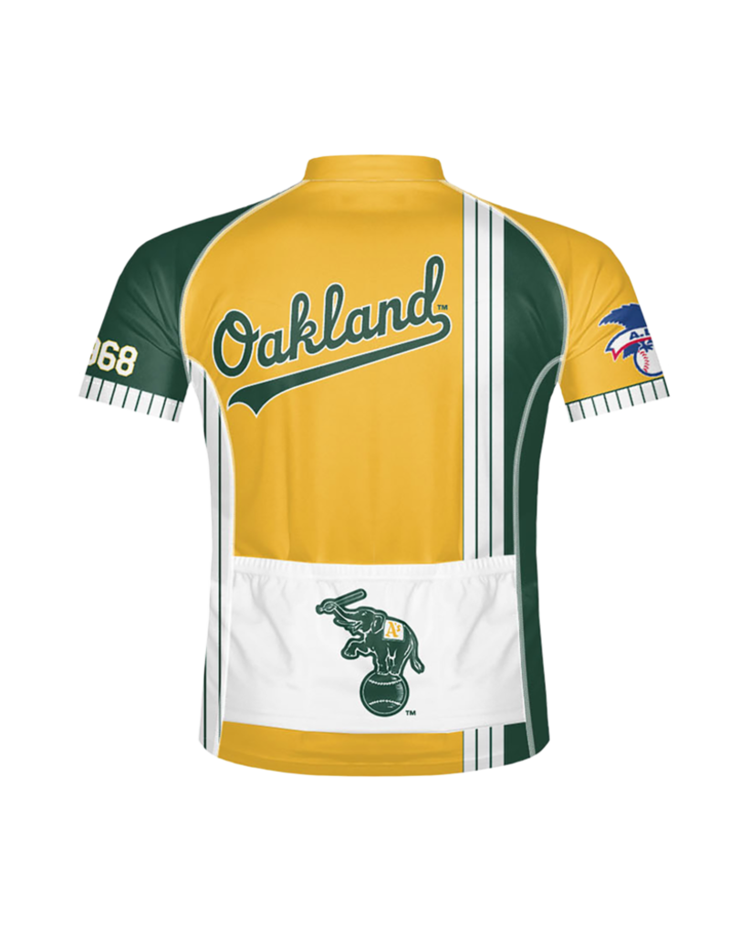 Primal Oakland A's Men's Sport Cut Cycling Jersey