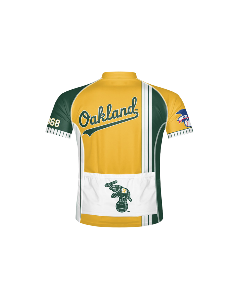 Primal Oakland A's Men's Sport Cut Cycling Jersey