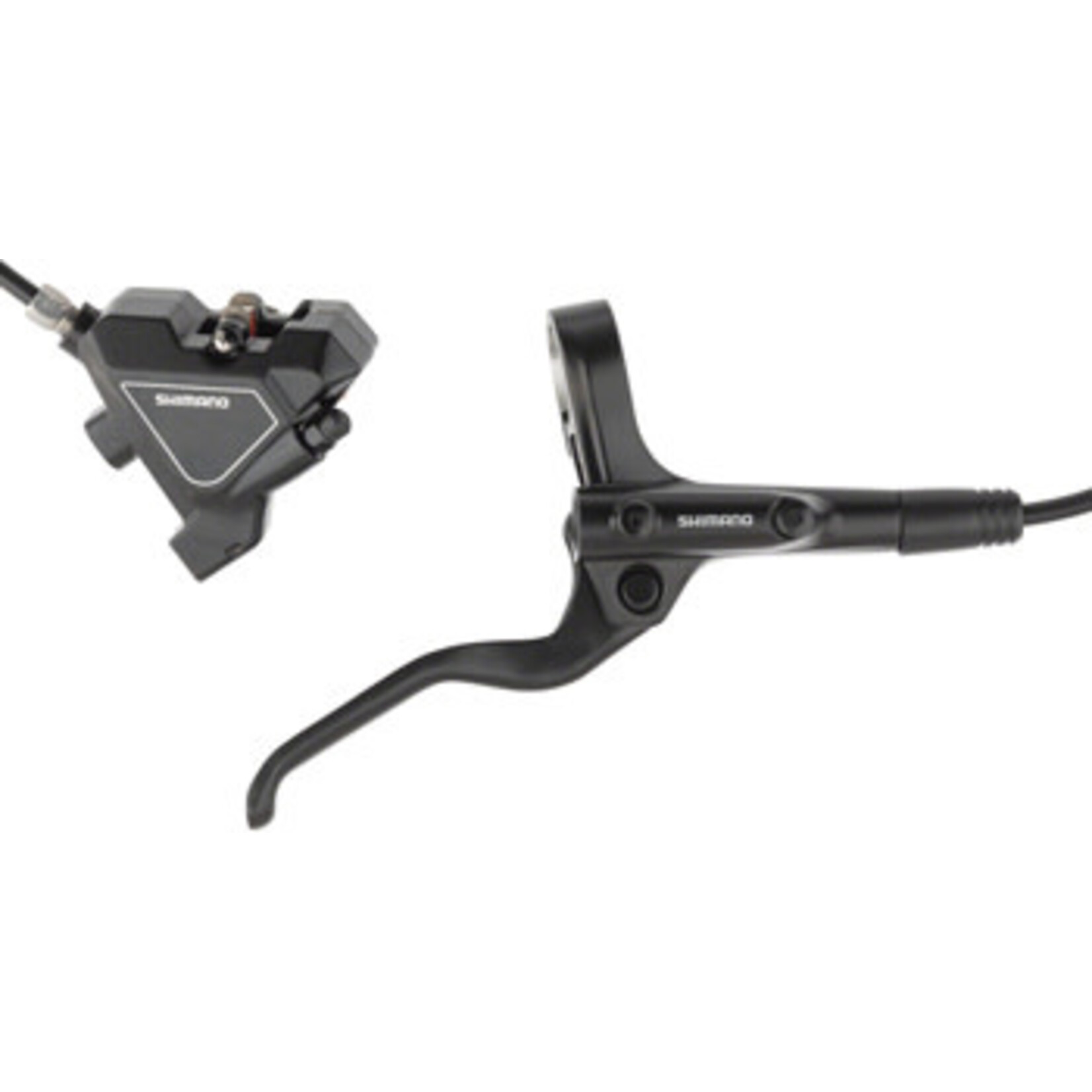 Shimano Shimano Altus BL-MT201/BR-UR300 Disc Brake and Lever - Rear, Hydraulic, Flat Mount, Resin Pads, Black