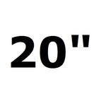 20"