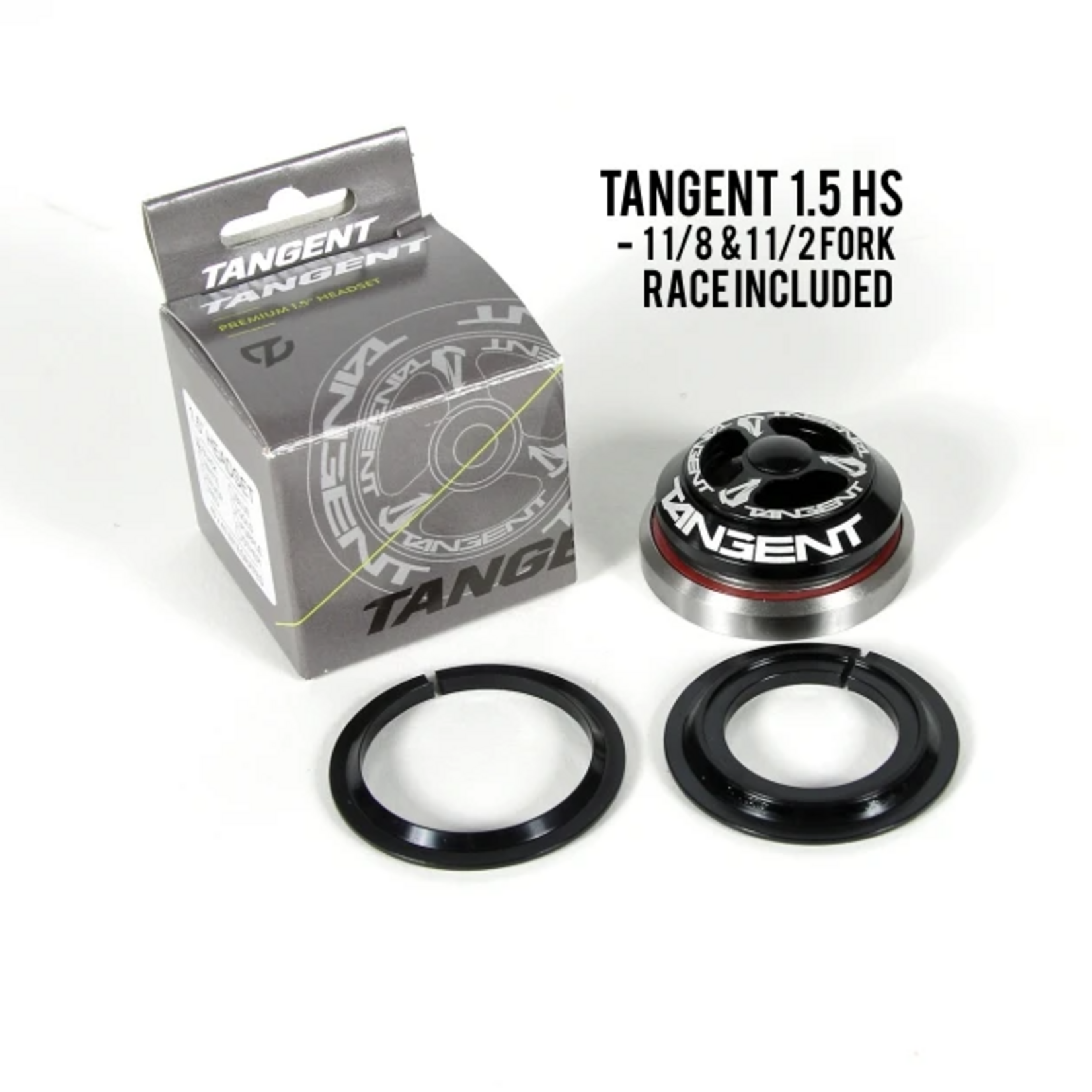Tangent Tangent Integrated Headset 45/45 Degree 1-1/8" Black