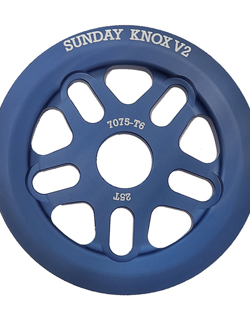 Sunday Sunday Knox v2 Sprocket - 25t, Blue