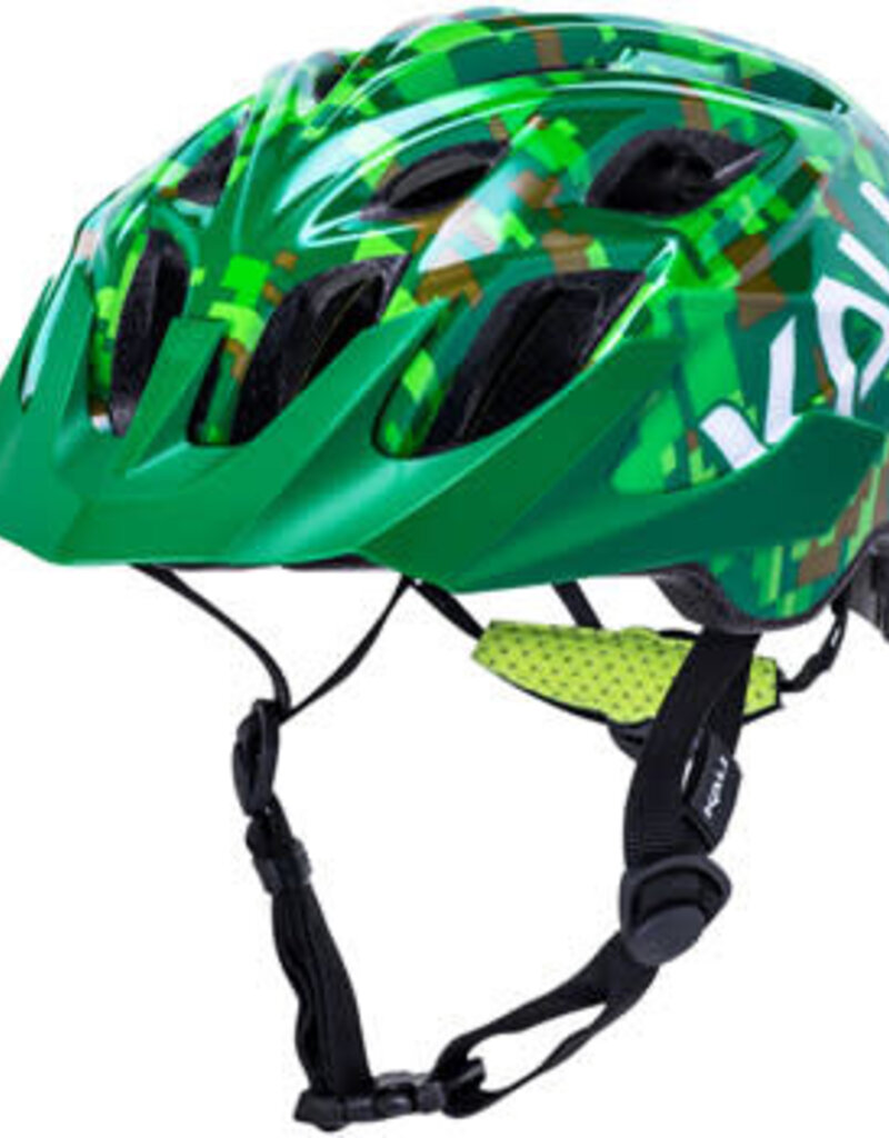 Kali Protectives Kali Protectives Chakra Youth Helmet - Pixel Green, Youth, One Size