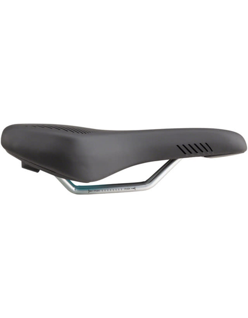 MSW MSW SDL-164 Spin Fitness Saddle - Steel, Black