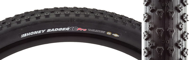 27.5x2.05 Kenda Honey Badger XC PRO Black Foldable 50psi DTC