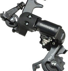 Shimano Shimano Tourney RD-FT35A Rear Derailleur - 6,7 Speed, Short Cage, Black, Dropout Claw Hanger