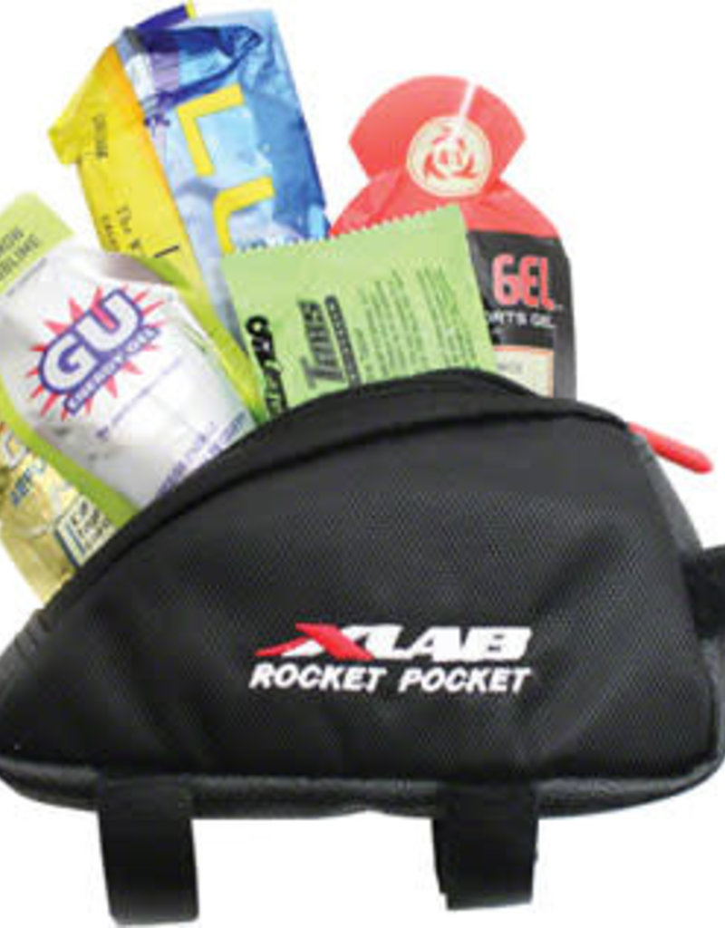 XLAB XLAB Rocket Pocket Top Tube/ Stem Bag: Black