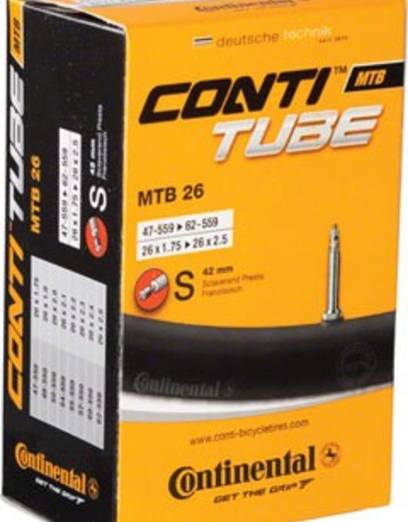 Continental 26x1.75-2.5 Continental 42mm Presta Valve Tube