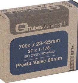 Teravail 700x23-25mm Q-Tubes Superlight 60mm Presta Valve Tube