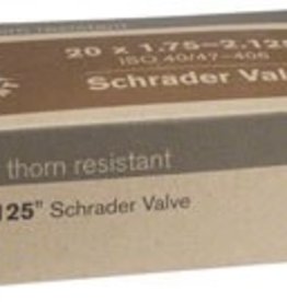 20x1.75-2.125 Q-Tubes Thorn Resist Schrader Valve Tube 475g *Low Lead Valve*