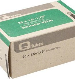 Teravail 20x1.5-1.75 Q-Tubes Schrader Valve Tube 114g *Low Lead Valve*