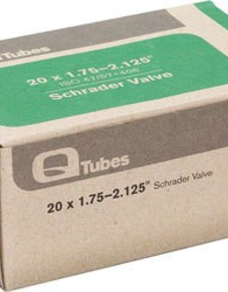 20x1.75-2.125 Q-Tubes Schrader Valve Tube 130g *Low Lead Valve*