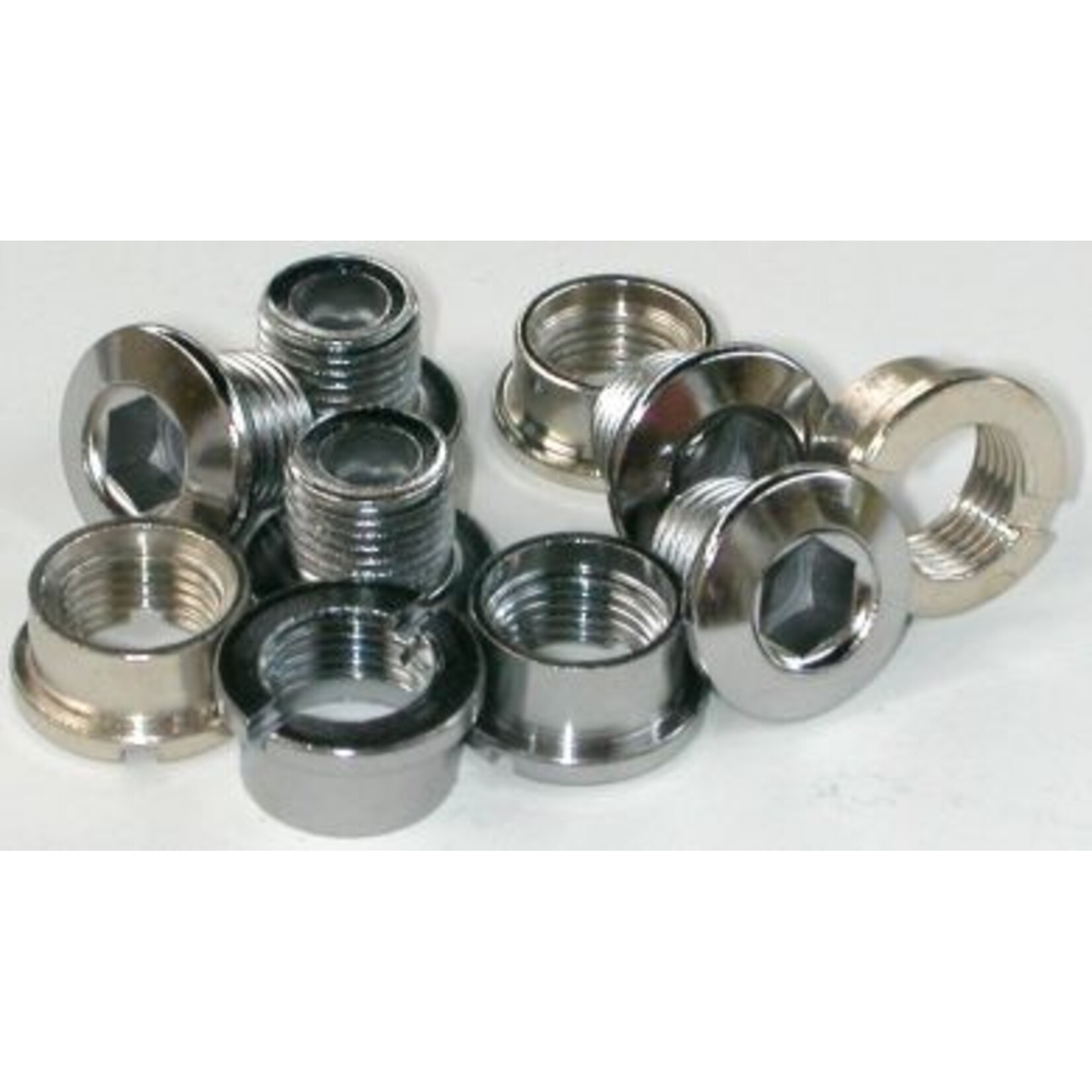 MCS MCS Chainring Bolts - Steel set of 5 (chrome)