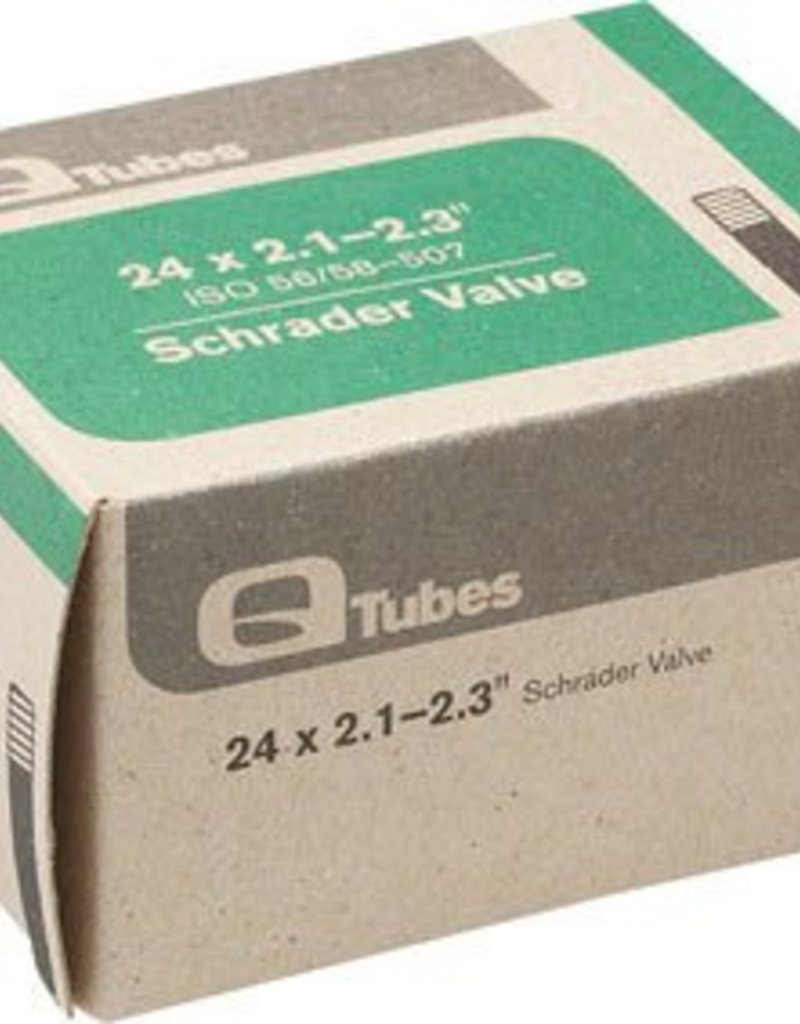 Teravail 24x2.1-2.3 Q-Tubes Schrader Valve Tube 180g *Low Lead Valve*