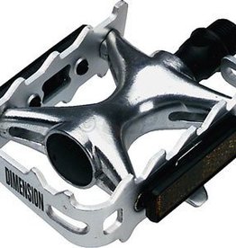 Dimension Compe Pedals Silver/Silver (alloy body)