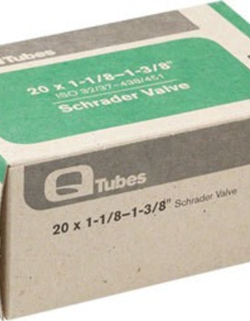 Teravail 20x1-1/8-1-3/8 Schrader Valve Tube 94g*Low Lead Valve*