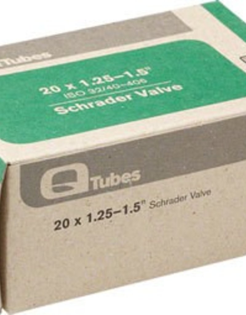 20x1.25-1.5 Q-Tubes Schrader Valve Tube 98g *Low Lead Valve*