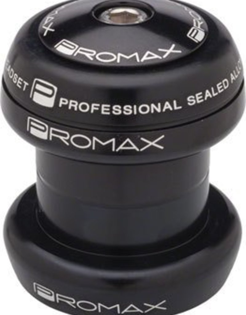 Promax Promax PI-1 Alloy Sealed Bearing 1-1/8 Press in Headset Black